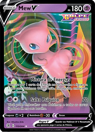 Mew (25/25) - Carta Avulsa Pokemon - Planeta Nerd-Geek