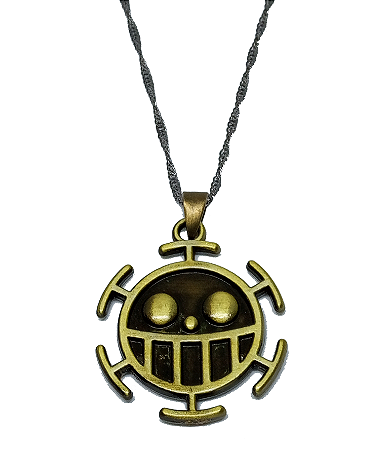 Colar com Pingente Logo Trafalgar Law (60cm)
