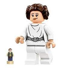 Princesa Leia e Mini Han Solo - Minifigura de Montar Star Wars