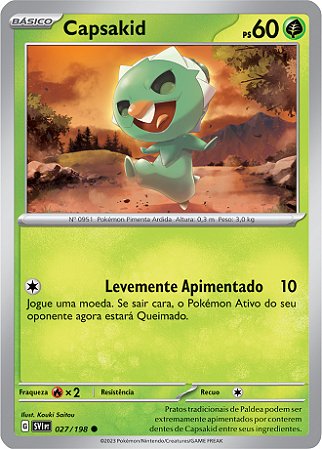 Capsakid (027/198) - Carta Avulsa Pokemon