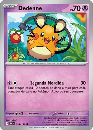 Dedenne (095/198) - Carta Avulsa Pokemon