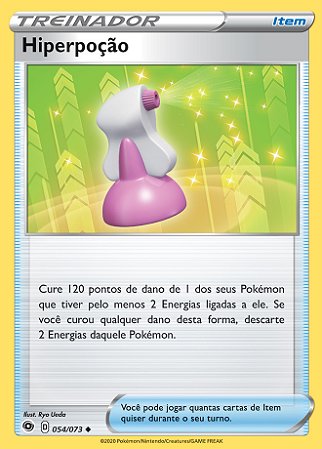 Hiperpoção / Hyper Potion (54/073) - Carta Avulsa Pokemon