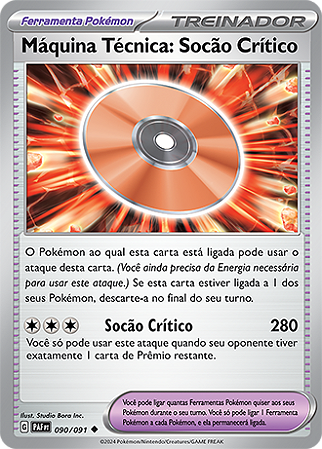 Máquina Técnica: Socão Crítico / Technical Machine: Crisis Punch (090/091) - Carta Avulsa Pokemon
