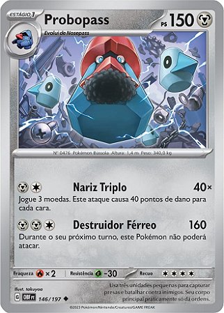 Probopass (146/197) - Carta Avulsa Pokemon