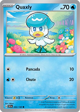 Quaxly (52/198) REV FOIL - Carta Avulsa Pokemon