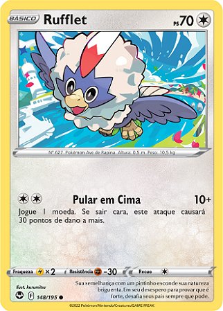 Rufflet (148/195) - Carta Avulsa Pokemon