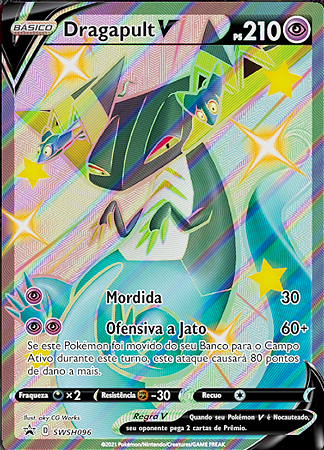 Dragapult-V (SWSH096) - Carta Avulsa Pokemon