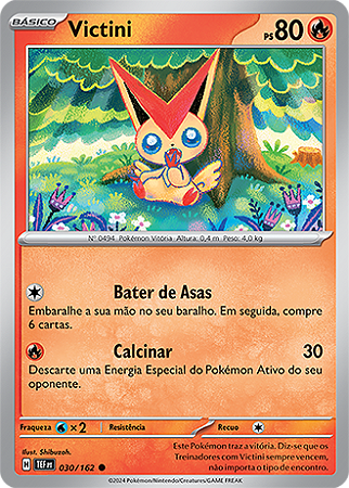 Victini (030/162) - Carta Avulsa Pokemon
