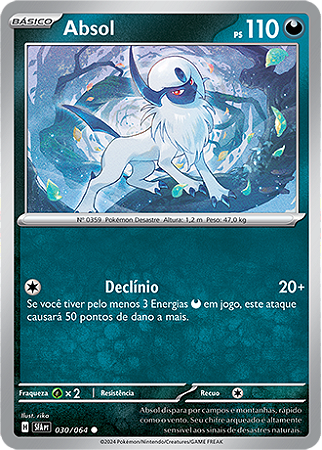 Absol (030/064) - Carta Avulsa Pokemon