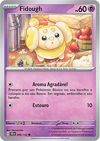 Fidough (066/142) - Carta Avulsa Pokemon
