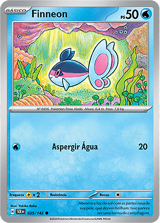 Finneon (035/142) - Carta Avulsa Pokemon
