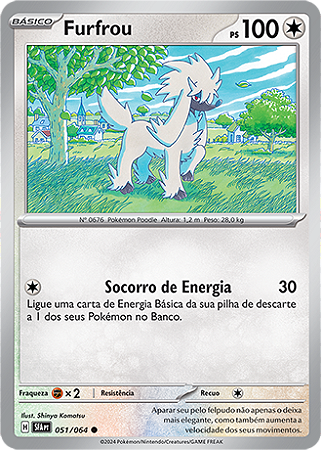 Furfrou (051/064) - Carta Avulsa Pokemon