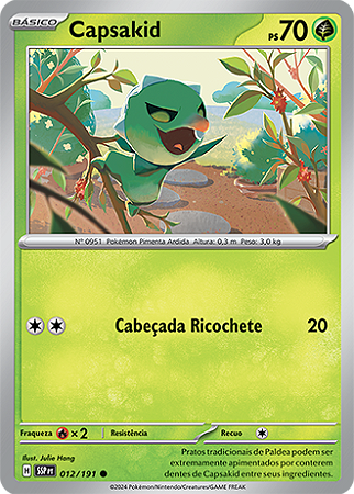 Capsakid (012/191) - Carta Avulsa Pokemon