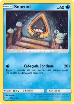 Snorunt (47/236) REV FOIL - Carta Avulsa Pokemon