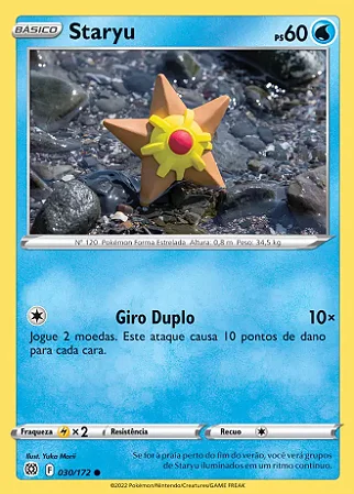 Staryu (30/172) - Carta Avulsa Pokemon