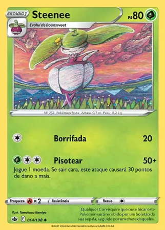 Steenee (14/198) - Carta Avulsa Pokemon