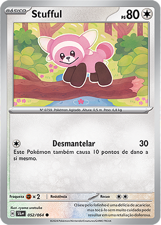 Stufful (052/064) - Carta Avulsa Pokemon