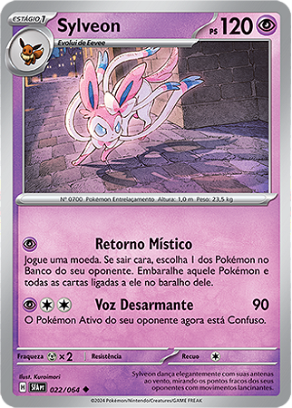 Sylveon (022/064) - Carta Avulsa Pokemon