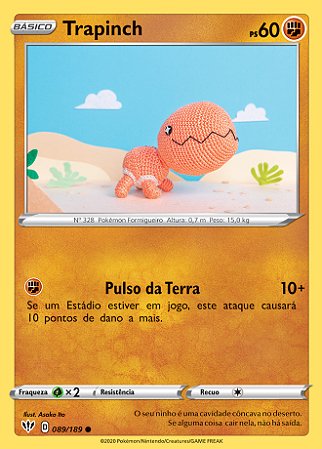 Trapinch (89/189) - Carta Avulsa Pokemon
