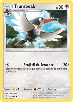 Trumbeak (107/149) - Carta Avulsa Pokemon