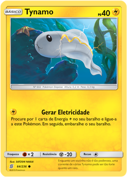Tynamo (64/236) - Carta Avulsa Pokemon