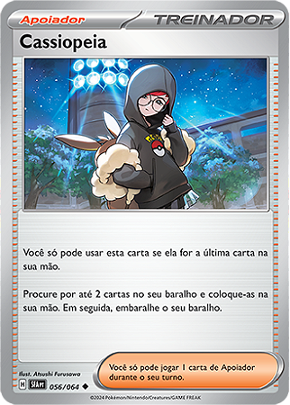 Cassiopeia (056/064) REV FOIL - Carta Avulsa Pokemon