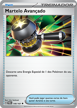 Martelo Avançado / Enhanced Hammer (148/167) - Carta Avulsa Pokemon