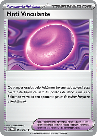 Moti Vinculante / Binding Mochi (055/064) - Carta Avulsa Pokemon