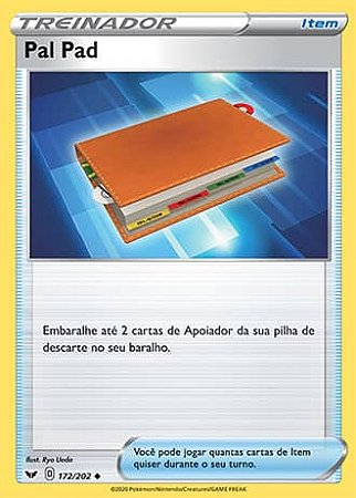 Pal Pad (172/202) - Carta Avulsa Pokemon