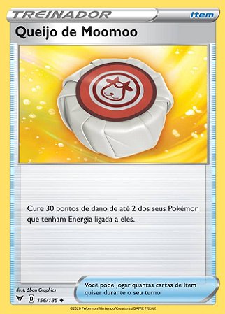 Queijo de Moomoo / Moomoo Cheese (156/185) - Carta Avulsa Pokemon