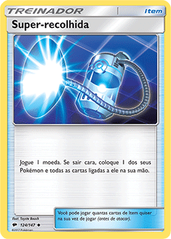Super-recolhida / Super Scoop Up (124/147) REV FOIL - Carta Avulsa Pokemon