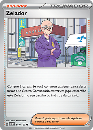 Zelador / Caretaker (144/167) - Carta Avulsa Pokemon