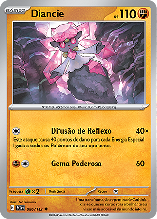 Diancie (086/142) - Carta Avulsa Pokemon