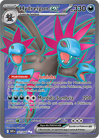 Hydreigon ex (161/086) - Carta Avulsa Pokemon