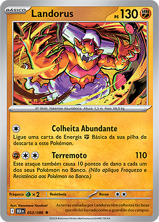Landorus (053/086) FOIL - Carta Avulsa Pokemon