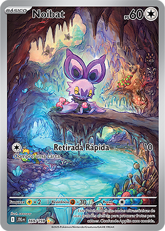 Noibat (169/159) FOIL - Carta Avulsa Pokemon