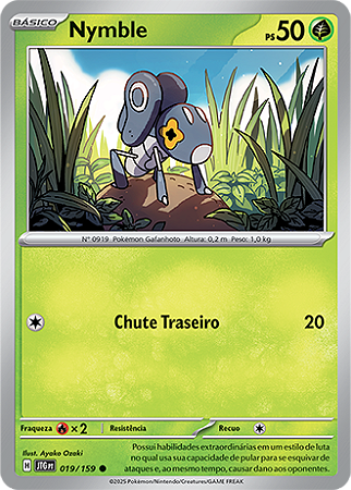 Nymble (019/159) - Carta Avulsa Pokemon