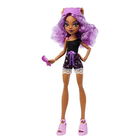 Boneca Colecionável Clawdeen Wolf - Monster High Coleção Pijamas Monstruosos (29cm)