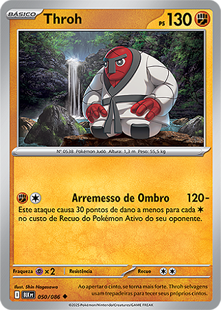 Throh (050/086) REV FOIL - Carta Avulsa Pokemon