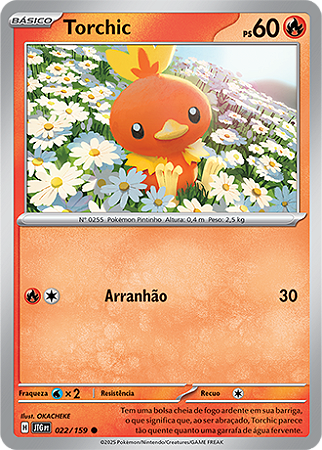 Torchic (022/159) - Carta Avulsa Pokemon