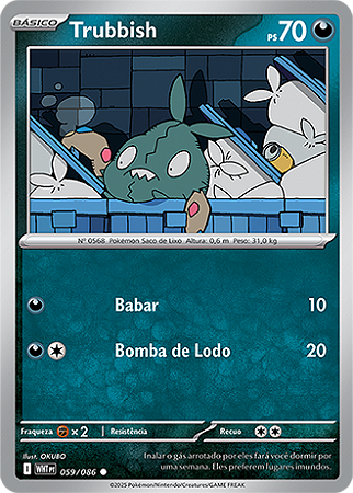 Trubbish (059/086) - Carta Avulsa Pokemon