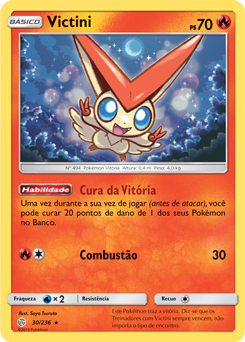 Victini (30/236) FOIL - Carta Avulsa Pokemon