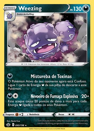 Weezing (95/198) REV FOIL - Carta Avulsa Pokemon