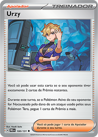 Urzy / Briar (100/131) - Carta Avulsa Pokemon