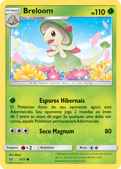 Breloom (5/73) - Carta Avulsa Pokemon