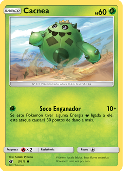 Cacnea (5/111) REV FOIL - Carta Avulsa Pokemon