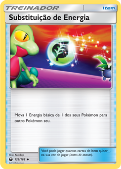 Substituição de Energia / Energy Switch (129/168) - Carta Avulsa Pokemon