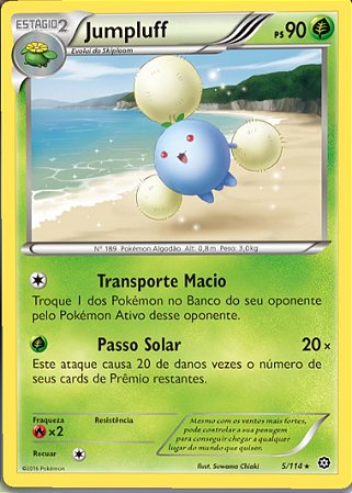 Jumpluff (5/114) - Carta Avulsa Pokemon