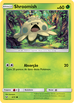 Shroomish (4/73) - Carta Avulsa Pokemon