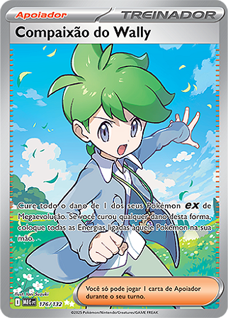 Compaixão do Wally / Wally's Compassion (176/132) FOIL - Carta Avulsa Pokemon